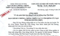 Hải Dương phát lệnh báo động số II trên hệ thống sông Thái Bình