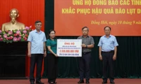 Quảng Bình ủng hộ đồng bào phía Bắc 4,7 tỷ đồng khắc phục hậu quả bão lụt