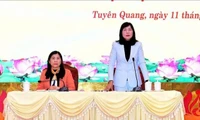 Chủ tọa điều hành hội nghị Tuyên Quang