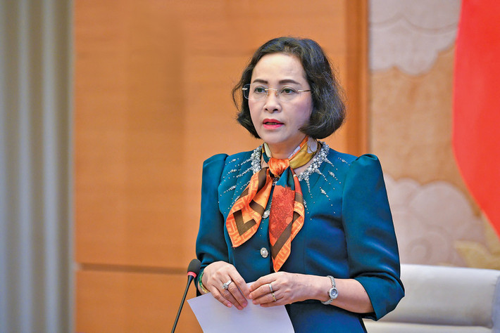 Phó Chủ tịch Quốc hội Nguyễn Thị Thanh - Trưởng đoàn giám sát của UBTVQH phát biểu chỉ đạo tại phiên họp Phó Chủ tịch Quốc hội Nguyễn Thị Thanh - Trưởng đoàn giám sát của UBTVQH phát biểu chỉ đạo tại phiên họp