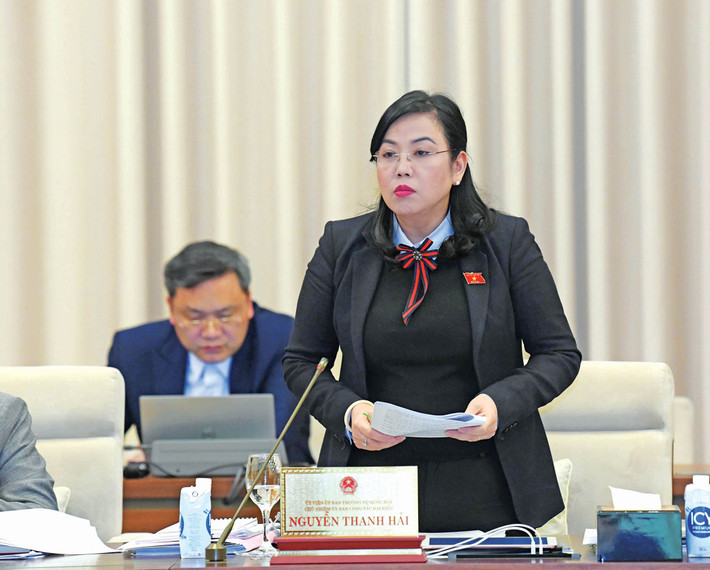Chủ nhiệm Ủy ban Công tác Đại biểu Nguyễn Thanh Hải phát biểu Chủ nhiệm Ủy ban Công tác Đại biểu Nguyễn Thanh Hải phát biểu