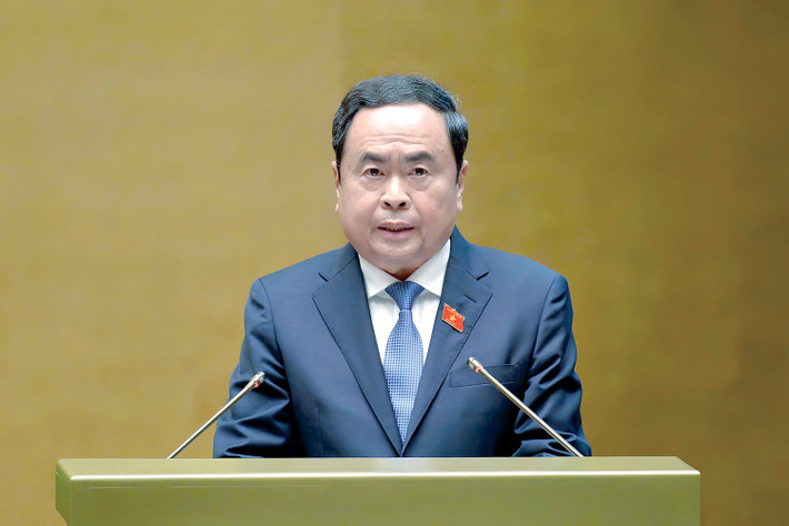 Chủ tịch Quốc hội Trần Thanh Mẫn phát biểu bế mạc Chủ tịch Quốc hội Trần Thanh Mẫn phát biểu bế mạc