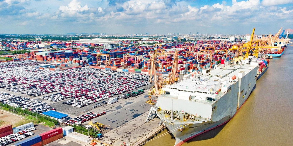 Thành phố Hải Phòng hướng tới trung tâm logistics và công nghiệp hiện đại hàng đầu khu vực. Ảnh: H. Tùng n1.jpg