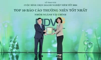 BIDV nhận giải thưởng "Top 10 Báo cáo thường niên tốt nhất - Nhóm ngành tài chính"