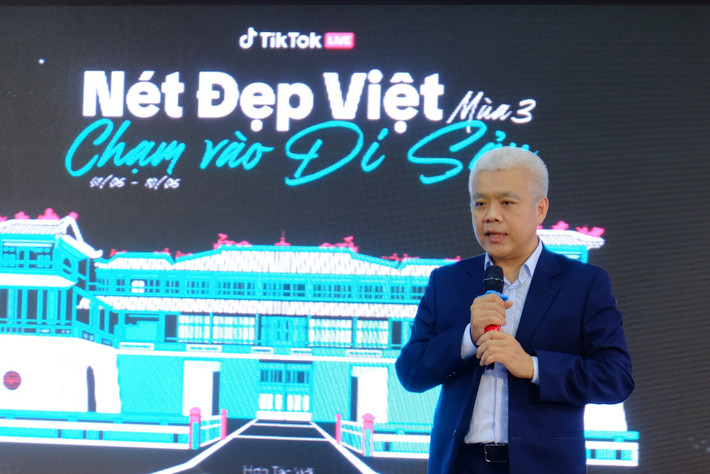 Ông Nguyễn Lâm Thanh, Đại diện TikTok Việt Nam chia sẻ tại chương trình Ông Nguyễn Lâm Thanh, Đại diện TikTok Việt Nam chia sẻ tại chương trình