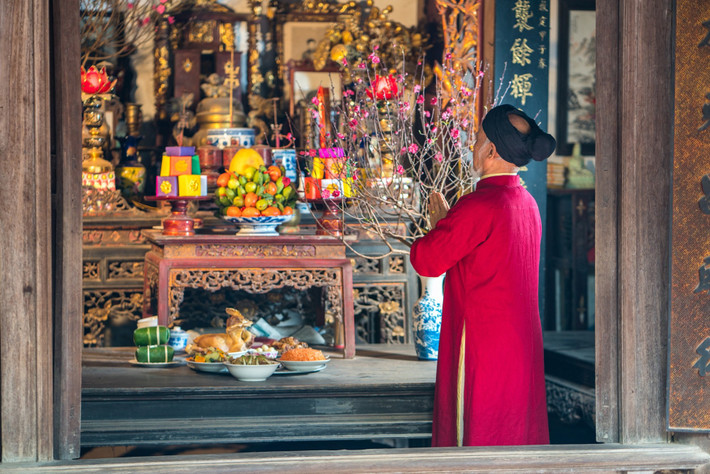 Tết Nguyên đán chứa đựng trọn vẹn những nghi lễ đặc sắc và cả quan niệm sống cũng như những phong tục, tín ngưỡng độc đáo. Ảnh: Chudu24 cunggiaothua-chudu24.jpg