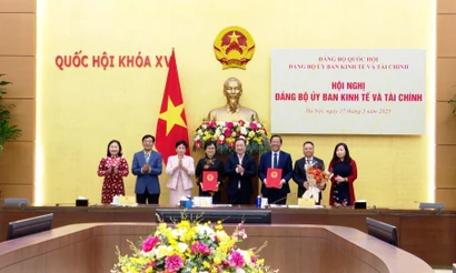 Hội nghị lần thứ nhất Đảng bộ Ủy ban Kinh tế và Tài chính nhiệm kỳ 2020 - 2025