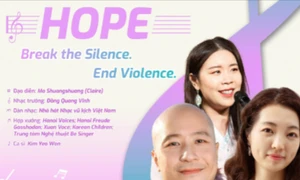 Music for Hope: Cùng âm nhạc chấm dứt bạo lực giới