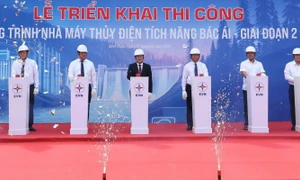 Lễ triển khai thi công xây dựng dự án nhà máy thủy điện tích năng Bác Ái – giai đoạn 2