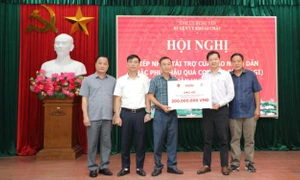 Hội đồng Khởi nghiệp kinh tế tri thức ủng hộ người dân bị thiệt hại cơn bão số 3