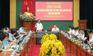 Thái Nguyên phấn đấu hoàn thành xóa nhà tạm, nhà dột nát trước ngày 30.4