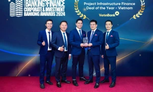 VietinBank nhận giải thưởng “Ngân hàng nội địa tốt nhất cho doanh nghiệp FDI tại Việt Nam - Best Local Bank for FDI in Vietnam”