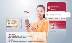 Agribank phục vụ khách hàng cập nhật thông tin sinh trắc học ngoài giờ