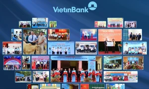 Hoạt động ASXH của VietinBank tập trung vào những lĩnh vực thiết yếu cuộc sống tại những địa bàn khó khăn