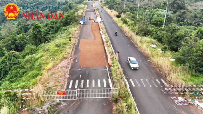 TP. Gia Nghĩa đang xin 80 tỷ đồng để sửa chữa lại tuyến đường Trần Hưng Đạo. Ảnh: Đức Hưng z6105763746686-ff5ddaa92ad2141c1c338ef0240de909-1661.jpg