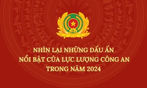 Nhìn lại những dấu ấn nổi bật của lực lượng Công an trong năm 2024