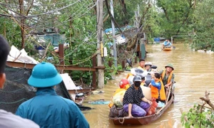 Hà Nội: Ban hành lệnh báo động 2 ở Sơn Tây, Ba Vì, Phúc Thọ, Đan Phượng, Mê Linh