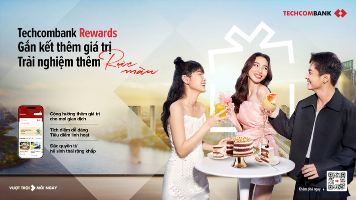 Techcombank Rewards: Cộng giá trị, thêm gắn kết, tặng đặc quyền Techcombank Rewards: Cộng giá trị, thêm gắn kết, tặng đặc quyền