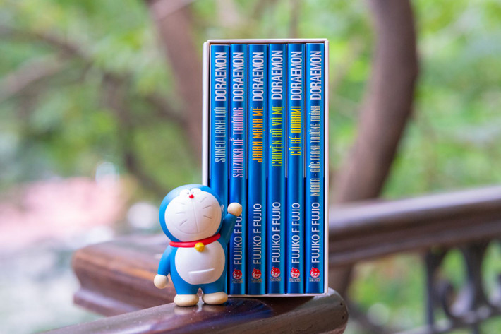 Series 6 cuốn sách nhỏ xoay quanh những người thân yêu của chú mèo máy Doraemon Series 6 cuốn sách nhỏ xoay quanh những người thân yêu của chú mèo máy Doraemon