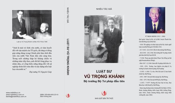 Cuốn sách về Luật sư Nguyễn Trọng Khánh. Ảnh: Thục Quyên Cuốn sách về Luật sư Nguyễn Trọng Khánh. Ảnh: Thục Quyên