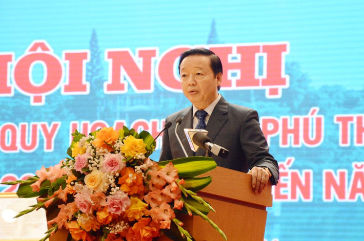 Phó Thủ tướng Chính phủ Trần Hồng Hà phát biểu chỉ đạo tại hội nghị Xây dựng Phú Thọ trở thành nơi đáng sống, đáng đến, an toàn và thịnh vượng -0