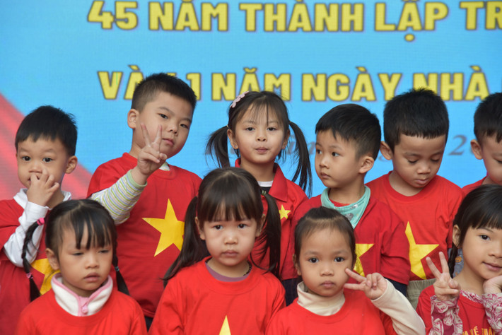 Tiếp tục tổ chức nuôi dưỡng, chăm sóc, giáo dục trẻ đáp ứng yêu cầu của Chương trình Giáo dục mầm non (Ảnh: Xuân Quý) 12 nhiệm vụ trọng tâm của ngành giáo dục trong năm 2024 -0