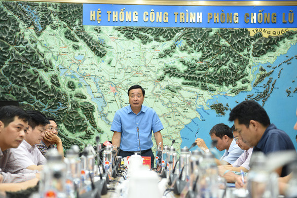 Tổng cục trưởng Tổng cục Phòng, chống thiên tai chỉ đạo cuộc họp Động đất tại Kon Tum được xác định là do hồ chứa thuỷ điện -0