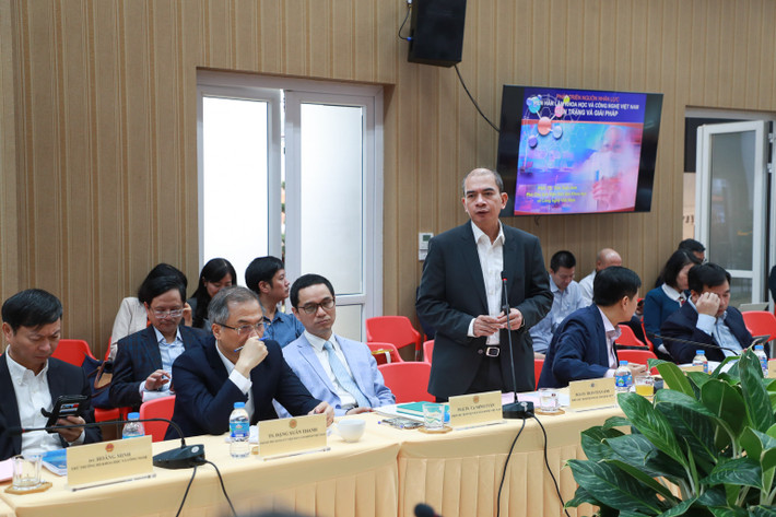 Phó Chủ tịch Viện Hàn lâm Khoa học & Công nghệ Việt Nam Trần Tuấn Anh Phát triển các viện nghiên cứu, trường đại học trở thành chủ thể nghiên cứu mạnh -0