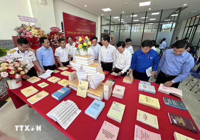 Ra mắt Không gian văn hóa Tổng Bí thư Nguyễn Phú Trọng tại Đà Nẵng ảnh 1 Ra mắt Không gian văn hóa Tổng Bí thư Nguyễn Phú Trọng tại Đà Nẵng