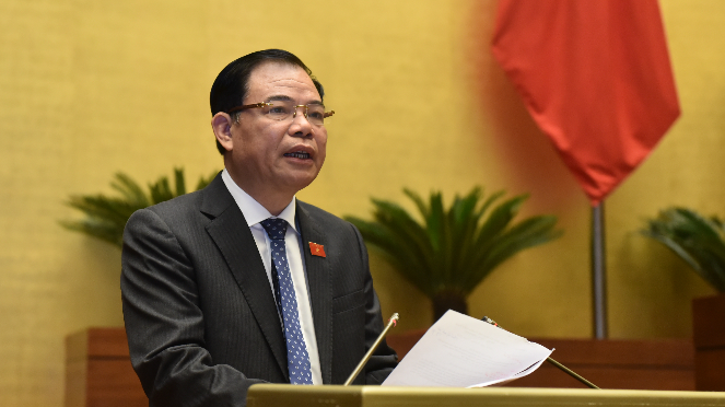 Bộ trưởng Bộ Nông nghiệp và Phát triển Nông thôn Nguyễn Xuân Cường Ảnh: Quang Khánh Bộ trưởng Bộ Nông nghiệp và Phát triển Nông thôn Nguyễn Xuân Cường Ảnh: Quang Khánh
