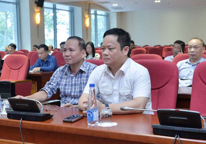 Phó Chủ nhiệm Văn phòng Quốc hội Vũ Minh Tuấn tại hội nghị. Ảnh: Hồ Long Đảng ủy Khối các cơ quan Trung ương thông tin chuyên đề về phòng, chống tham nhũng, tiêu cực và triển khai Luật Thực hiện dân chủ ở cơ sở -0
