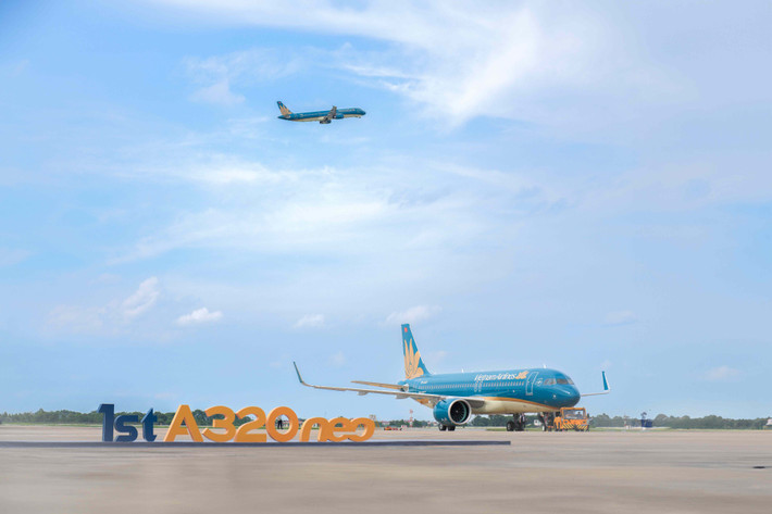Dự kiến, “tân binh” Airbus A320neo sẽ cất cánh trên các đường bay nội địa như Hà Nội - Đà Lạt, Hà Nội - Phú Quốc, TP. Hồ Chí Minh - Thanh Hóa, TP. Hồ Chí Minh - Chu Lai… Ảnh VNA Vietnam Airlines chính thức đón nhận máy bay Airbus A320neo đầu tiên -0