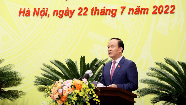 Ông Trần Sỹ Thanh được bầu giữ chức Chủ tịch UBND thành phố Hà Nội ảnh 1 Ông Trần Sỹ Thanh được bầu giữ chức Chủ tịch UBND thành phố Hà Nội -3