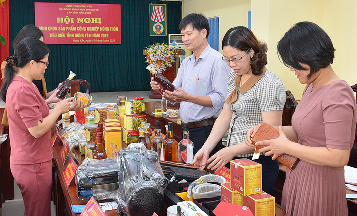 Hưng Yên bình chọn sản phẩm công nghiệp nông thôn tiêu biểu năm 2022 Hưng Yên bình chọn sản phẩm công nghiệp nông thôn tiêu biểu năm 2022