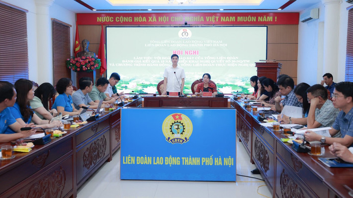 Toàn cảnh buổi họp. Ảnh: ITN Vấn đề nhà ở cho công nhân, lao động là yêu cầu cấp thiết -0