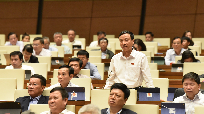 ĐBQH Bùi Văn Xuyền (Thái Bình) Ảnh: Quang Khánh ĐBQH Bùi Văn Xuyền (Thái Bình) Ảnh: Quang Khánh