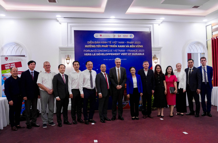 Các đại biểu tham dự Diễn đàn kinh tế Việt Nam - Pháp 2023 150 đại biểu tham dự Diễn đàn kinh tế Việt Nam - Pháp 2023 -0