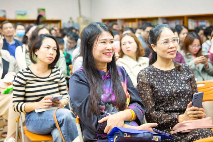 Phụ huynh học sinh tham dự hội thảo (Ảnh: Quang Huy). Phát triển nguồn nhân lực giáo viên bằng việc “nuôi dưỡng” sinh viên sư phạm -0