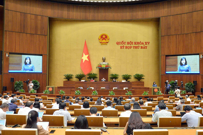 Quang cảnh phiên họp. Ảnh: Hồ Long Bảo đảm hiệu quả hoạt động giám sát, phản biện xã hội -0
