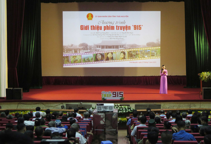 Thái Nguyên: Giới thiệu phim truyện “915” ảnh 2 Giới thiệu phim truyện “915” tri ân sự hy sinh của 60 liệt sỹ