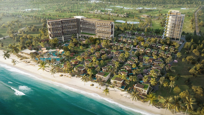Phối cảnh dự án Le Meridien Đà Nẵng. Chủ đầu tư dự án Le Meridien Đà Nẵng báo liên tiếp báo lỗ, nợ phải trả tăng -0