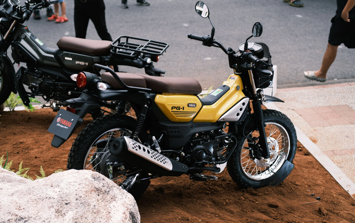 Mẫu xe máy PG-1 mới ra mắt của Yamaha không có cốp chưa đồ Yamaha ra mắt xe máy PG-1 giá rẻ: Nghèo nàn công nghệ, không có phanh ABS và cốp chứa đồ -0