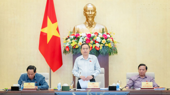 Chủ tịch Quốc hội Trần Thanh Mẫn chủ trì cuộc họp với các cơ quan của Quốc hội, cơ quan thuộc Ủy ban Thường vụ Quốc hội ảnh 1 Chủ tịch Quốc hội Trần Thanh Mẫn chủ trì cuộc họp với các cơ quan của Quốc hội, cơ quan thuộc Ủy ban Thường vụ Quốc hội -0