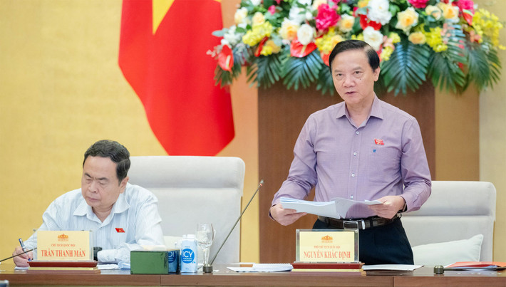 Chủ tịch Quốc hội Trần Thanh Mẫn chủ trì cuộc họp với các cơ quan của Quốc hội, cơ quan thuộc Ủy ban Thường vụ Quốc hội ảnh 3 Chủ tịch Quốc hội Trần Thanh Mẫn chủ trì cuộc họp với các cơ quan của Quốc hội, cơ quan của Ủy ban Thường vụ Quốc hội -0