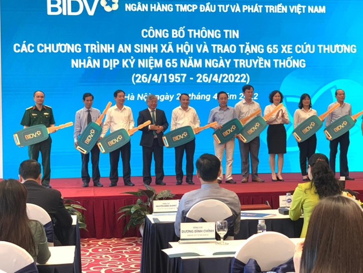 BIDV công bố chương trình an sinh xã hội BIDV công bố chương trình an sinh xã hội