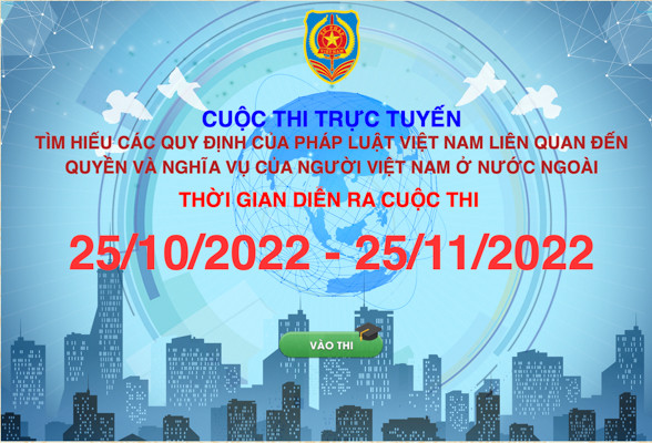 Hơn 1.200 cá nhân đã tham gia cuộc thi Gần 2.000 lượt thi tìm hiểu quyền và nghĩa vụ của người Việt Nam ở nước ngoài -0