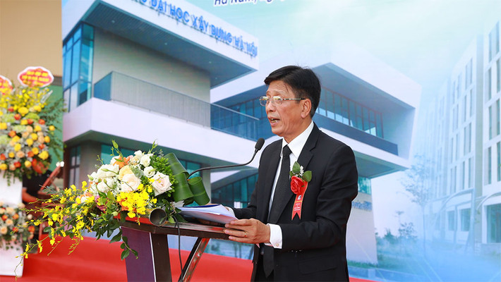 Lễ khánh thành Công trình ký túc xá và giảng đường Trường Đại học Xây dựng Hà Nội - Cơ sở Hà Nam ảnh 3 Lễ khánh thành Công trình ký túc xá và giảng đường Trường Đại học Xây dựng Hà Nội - Cơ sở Hà Nam -3