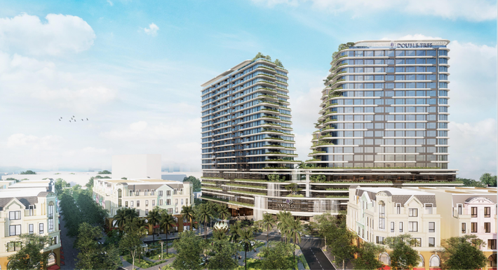 Phối cảnh khách sạn 5 sao DoubleTree by Hilton Long Xuyên (An Giang) T&T Group hợp tác cùng Hilton mang thương hiệu khách sạn hàng đầu thế giới về Đồng bằng sông Cửu Long -0