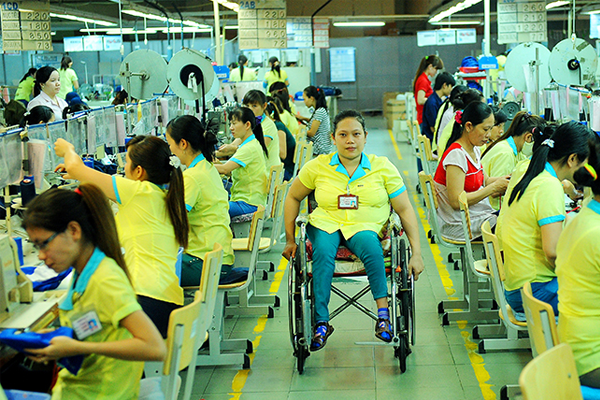 Nhiều cơ hội việc làm dành cho người khuyết tật (Ảnh: ITN) Tổ chức sàn việc làm dành cho người khuyết tật -0