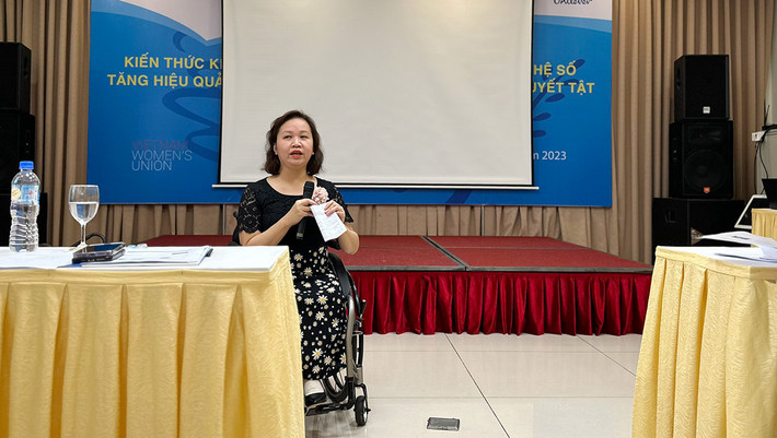 Tập huấn kiến thức khởi sự kinh doanh và ứng dụng công nghệ số tăng hiệu quả kinh doanh trực tuyến cho phụ nữ khuyết tật ảnh 4 Tập huấn kiến thức khởi sự kinh doanh và ứng dụng công nghệ số tăng hiệu quả kinh doanh trực tuyến cho phụ nữ khuyết tật -2